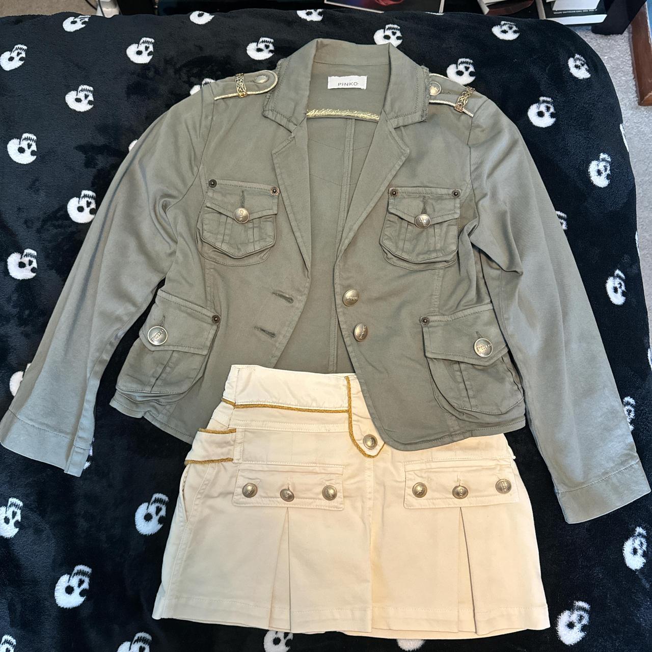 Pinko military jacket best sale