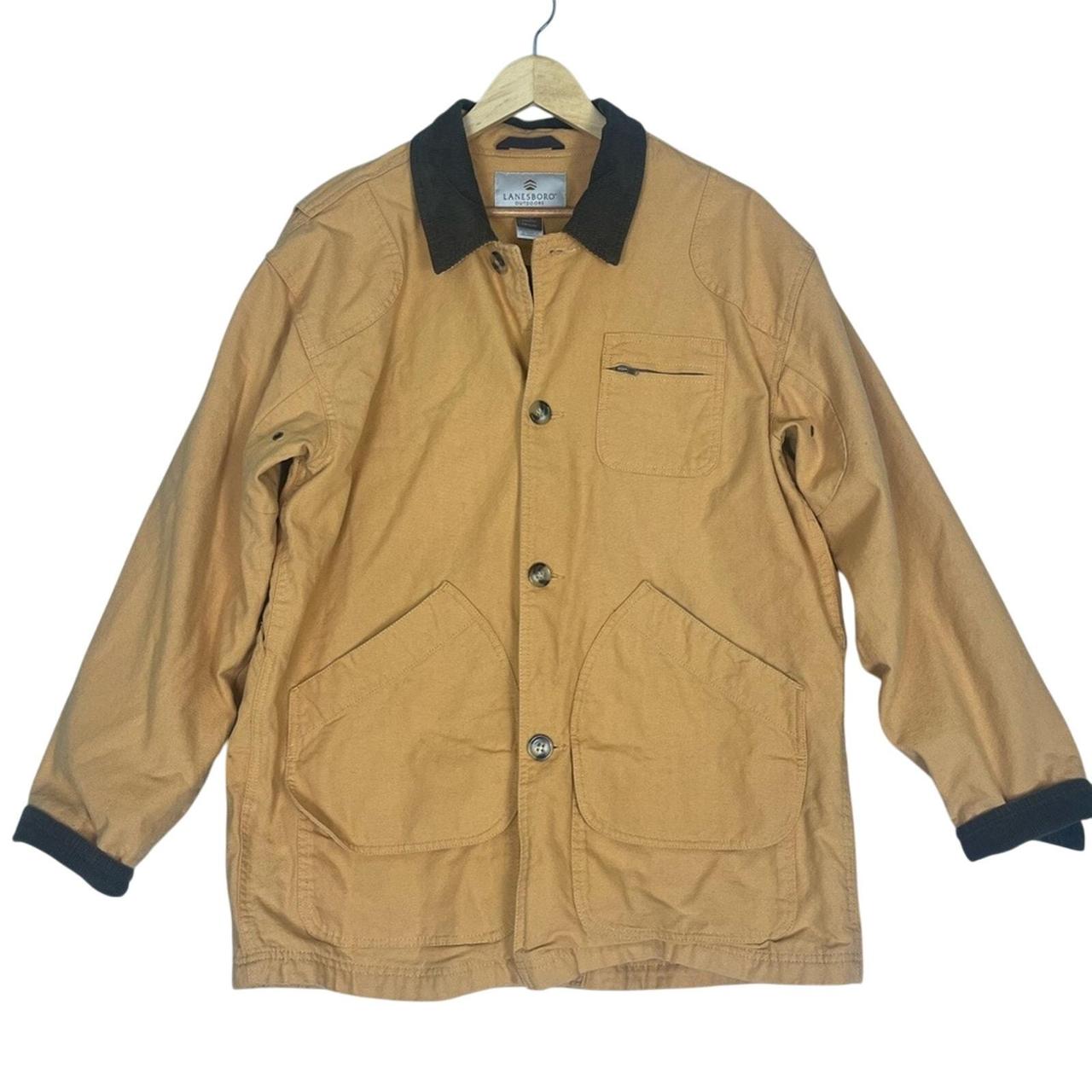 Preloved Men's Canvas Jacket - Tan/Brown - L – La… - image 2