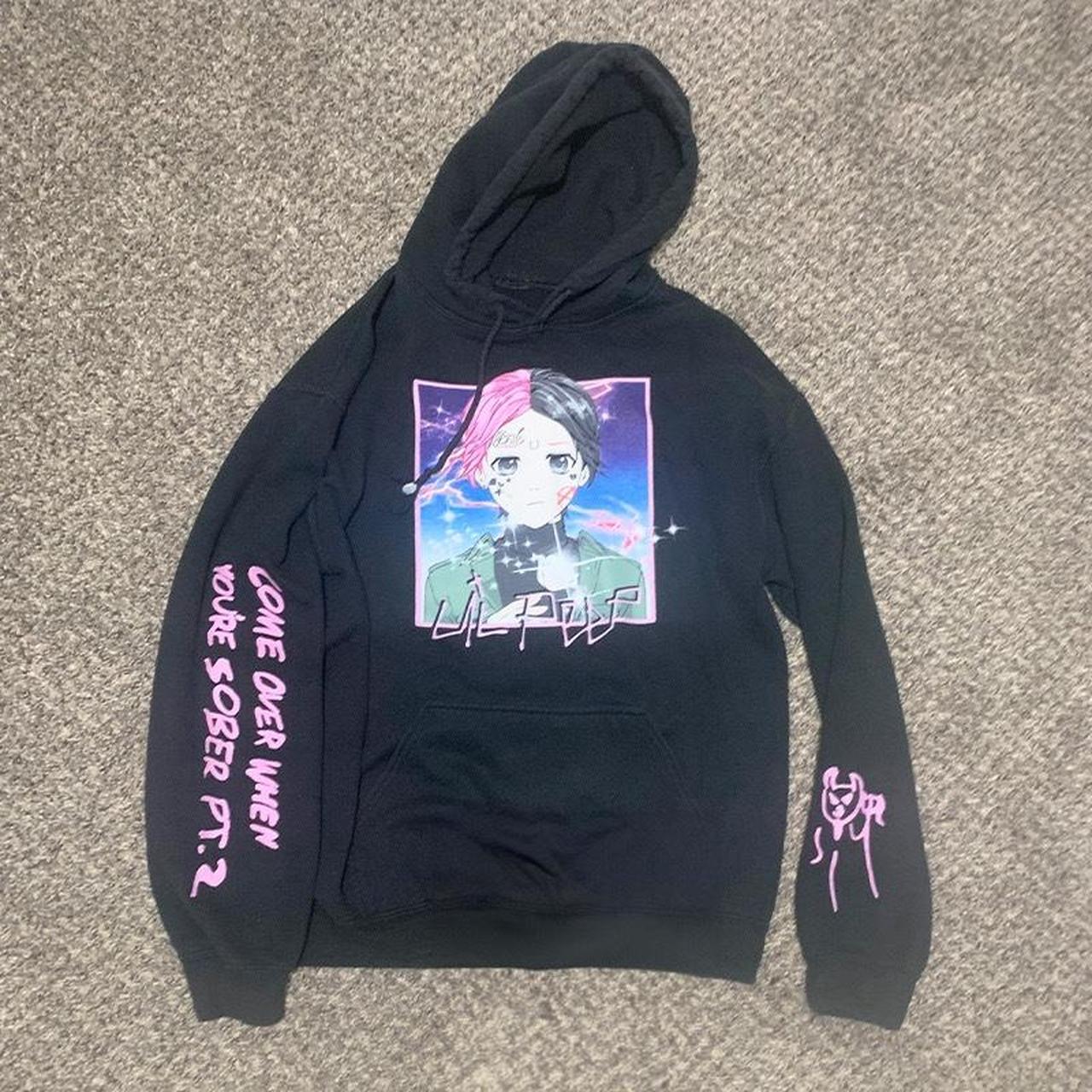 Lil peep anime sweatshirt hotsell