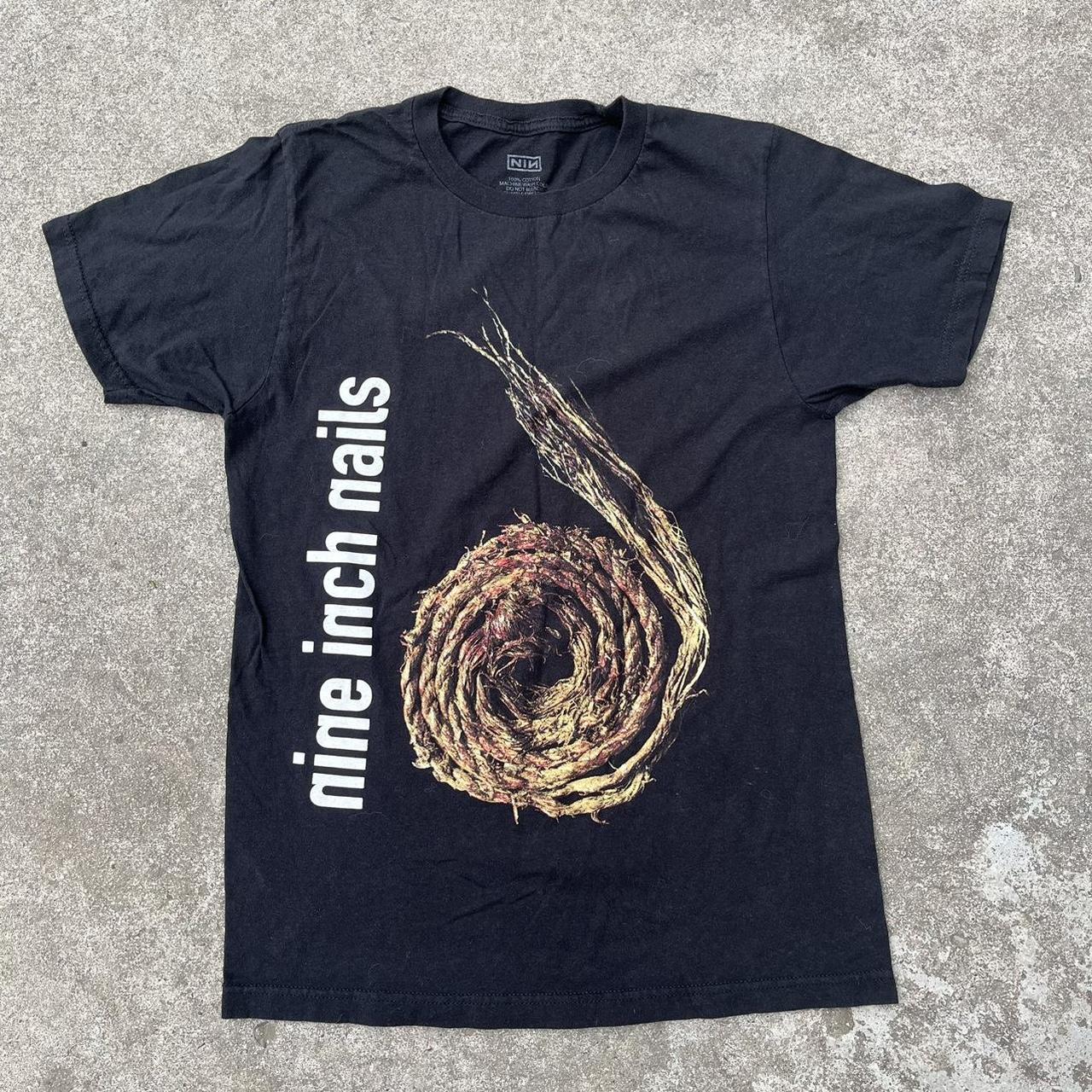 Nine Inch Nails T Shirt - Cool Design / Front N... - Depop