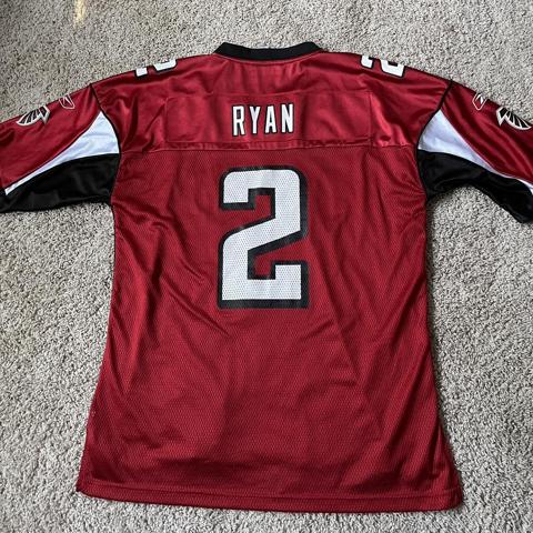 Atlanta Falcons Matt Ryan Reebok Jersey 2000s red - Depop