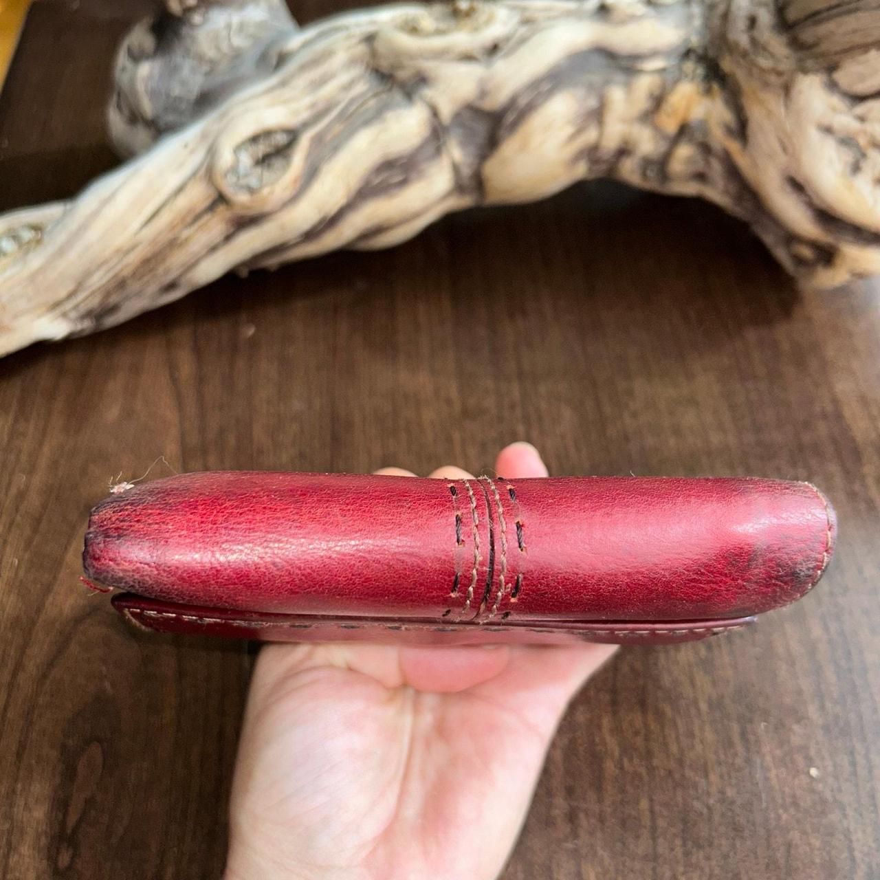 Fossil Women's Wallet - Red – Fossil Red Leather … - image 3