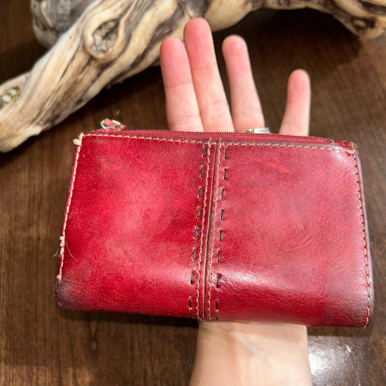 Fossil Women's Wallet - Red – Fossil Red Leather … - image 4