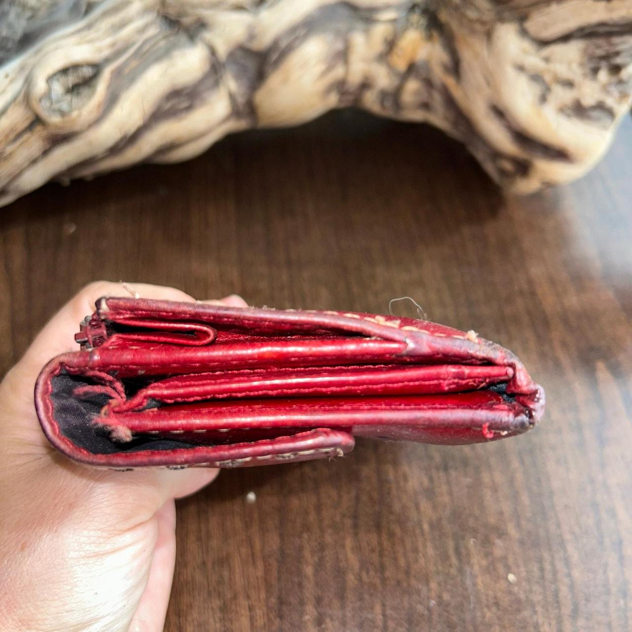 Fossil Women's Wallet - Red – Fossil Red Leather … - image 2