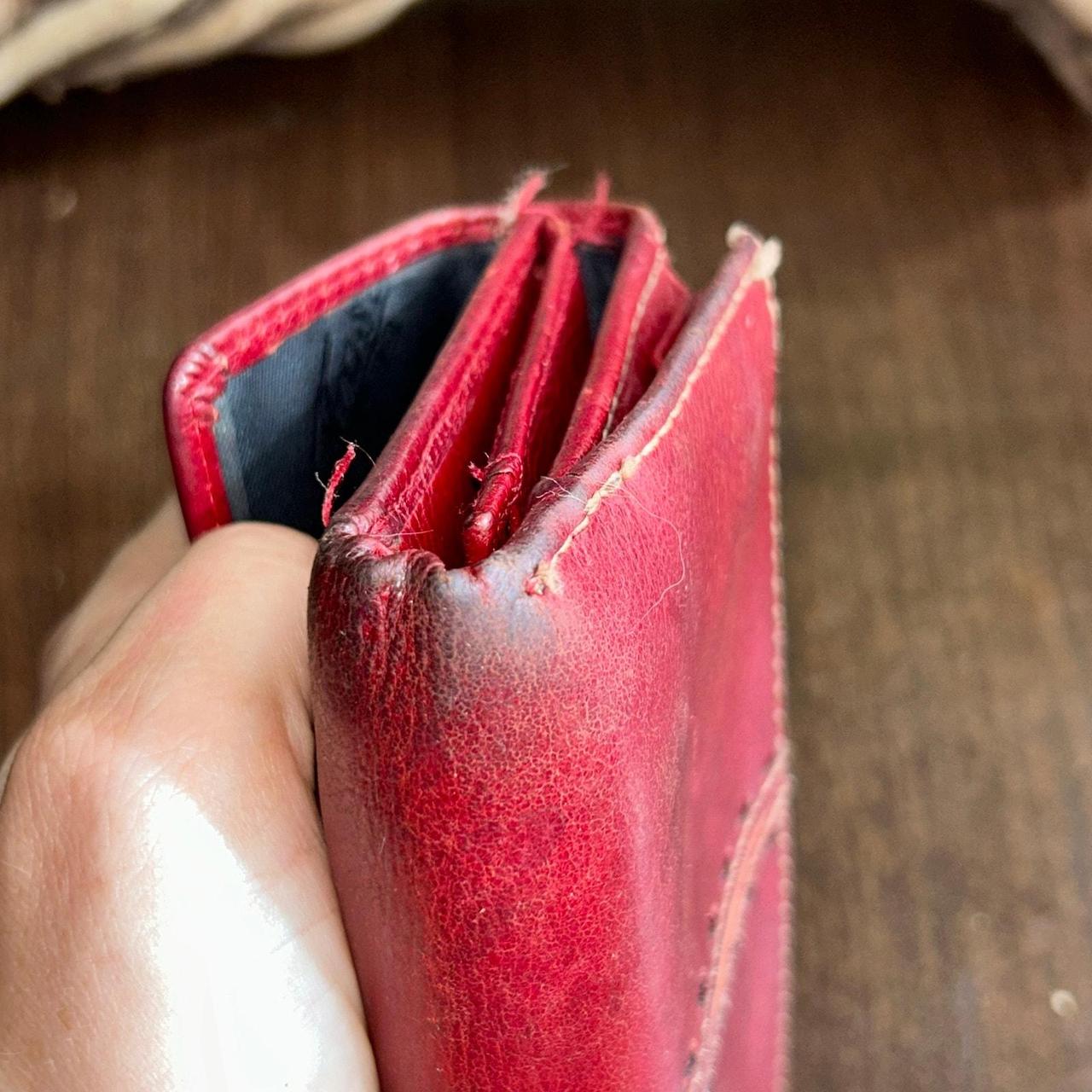 Fossil Women's Wallet - Red – Fossil Red Leather … - image 5