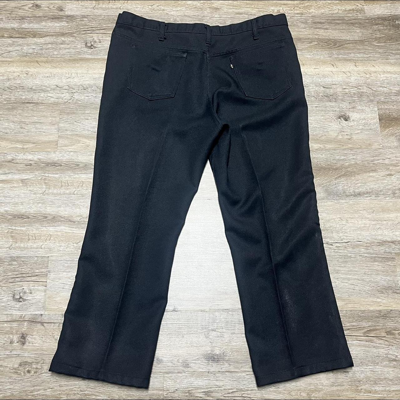 Levi's sta-prest 80s 70s 517 希少BLACK VTG 70s Levis 517 Sta-Prest Black Tab Dacron | Depop
