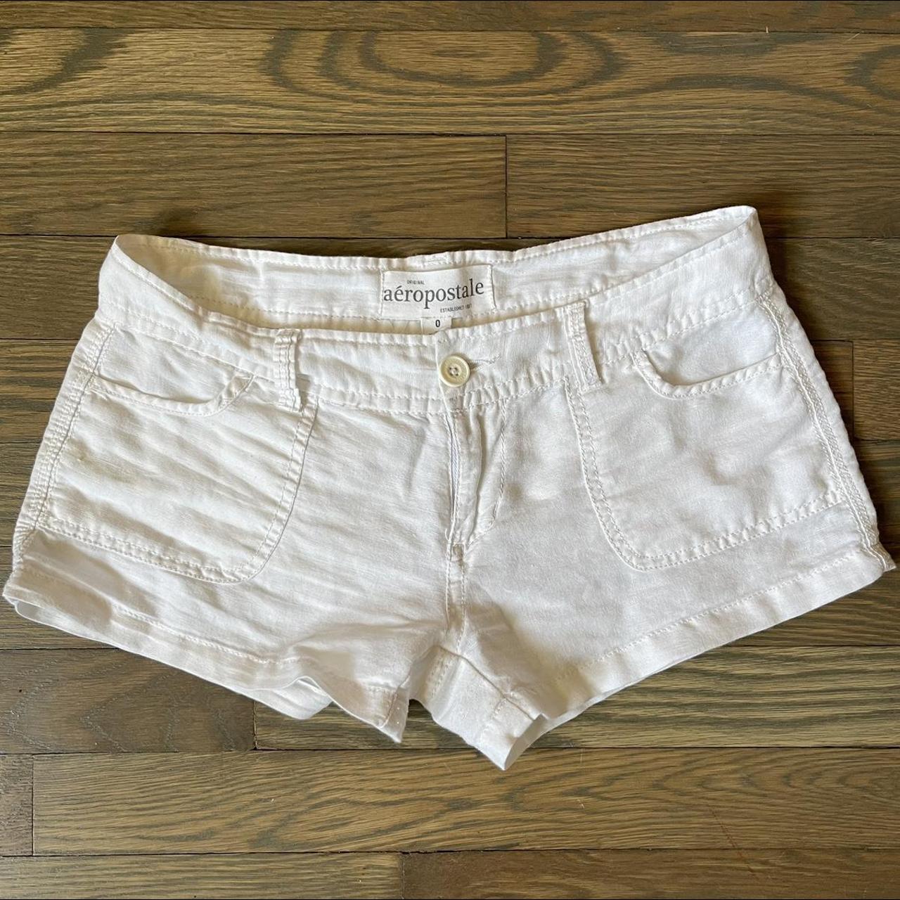 Aeropostale Womens White Shorts Depop 