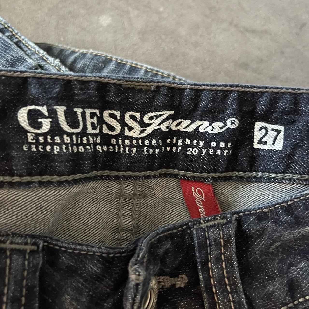 Vintage y2k low rise flare Guess jeans size 27, fits... Depop
