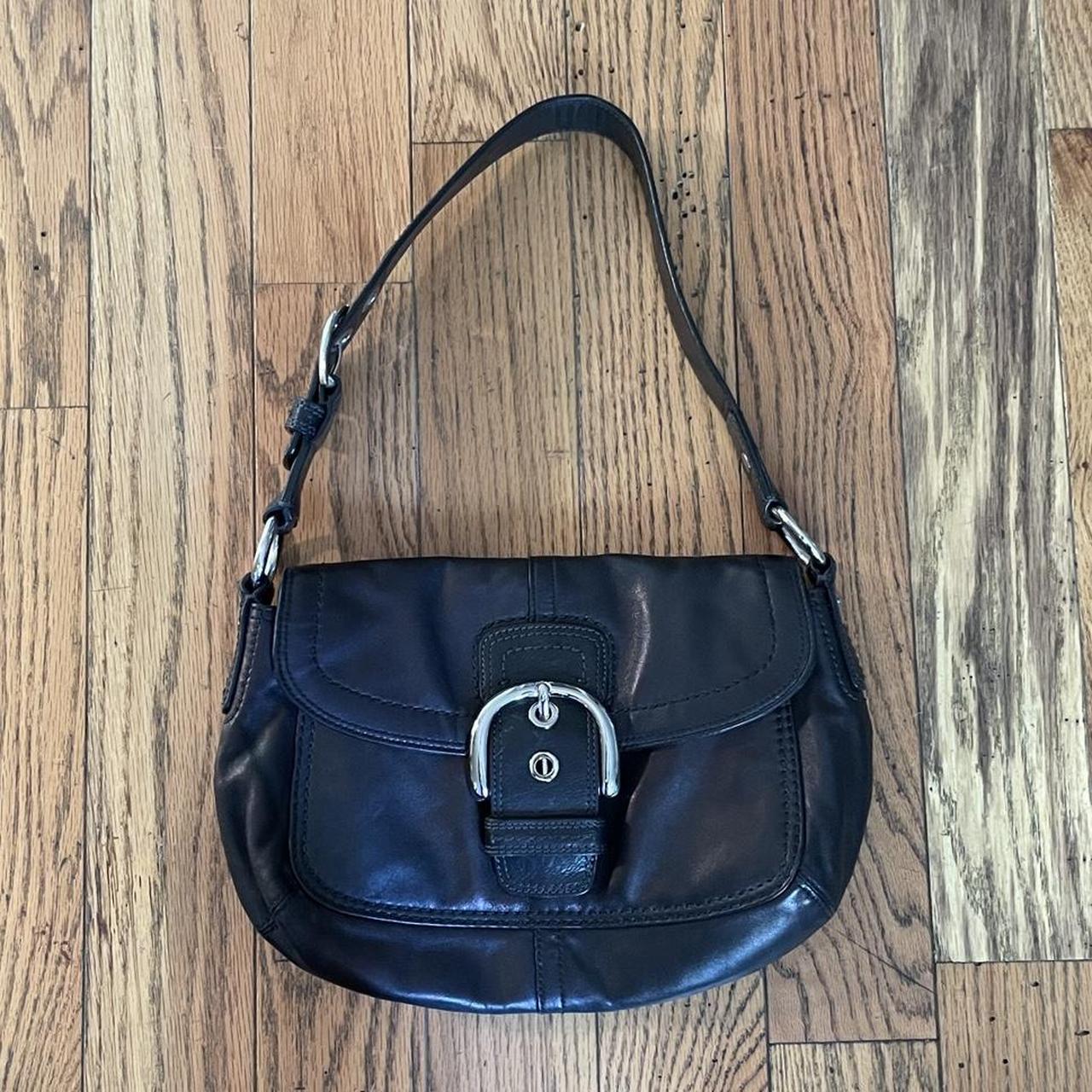 ✓Coach purse | Brown leather tote bag, Suede tote bag, Coach diaper bag