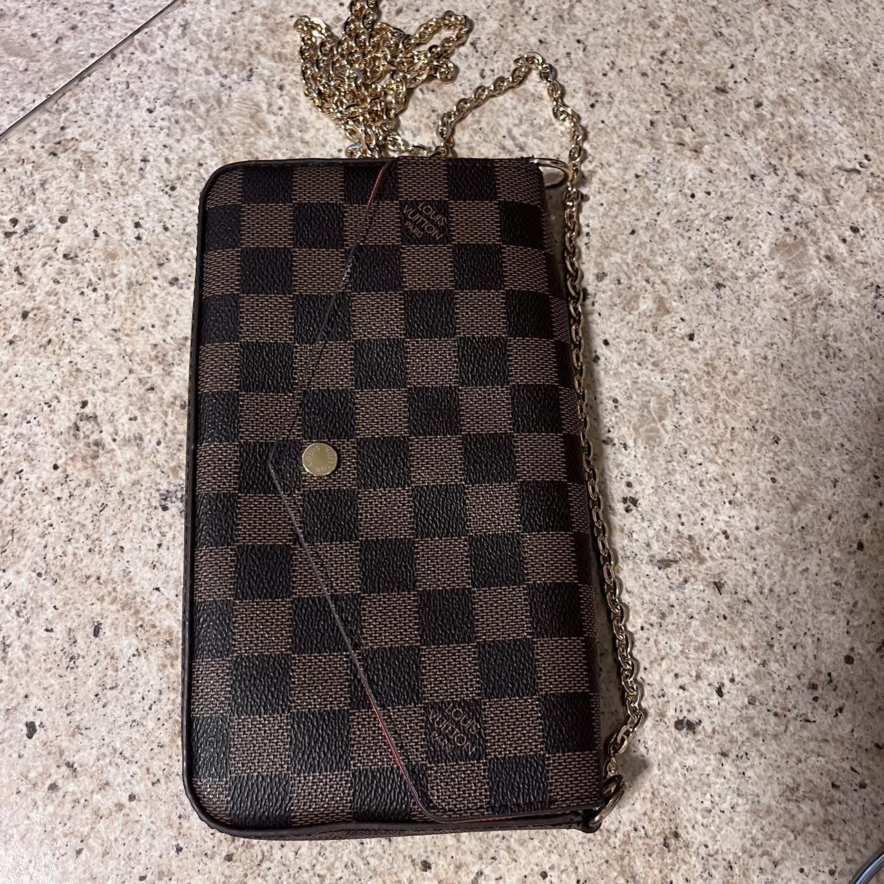 Louis Vuitton clutch that can be used as a small - Depop