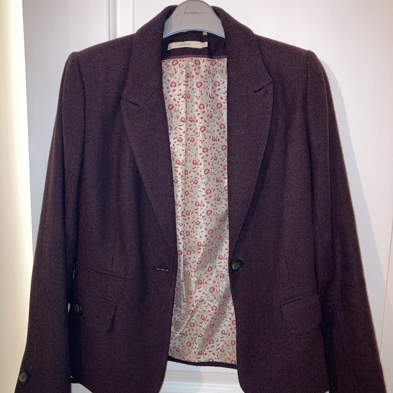 John Lewis Women's Pink and Purple Jacket Depop