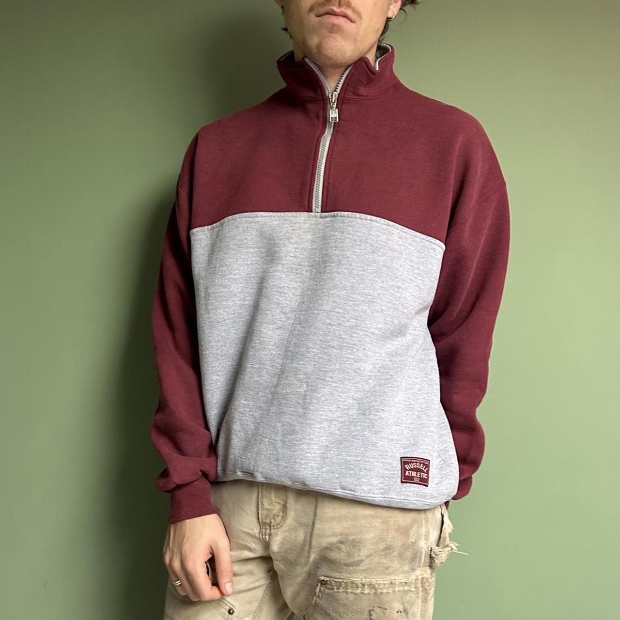 Russell athletic cheap quarter zip