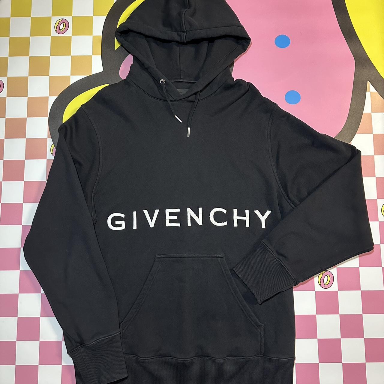 Givenchy Logo Embroidered Cotton Jersey Depop