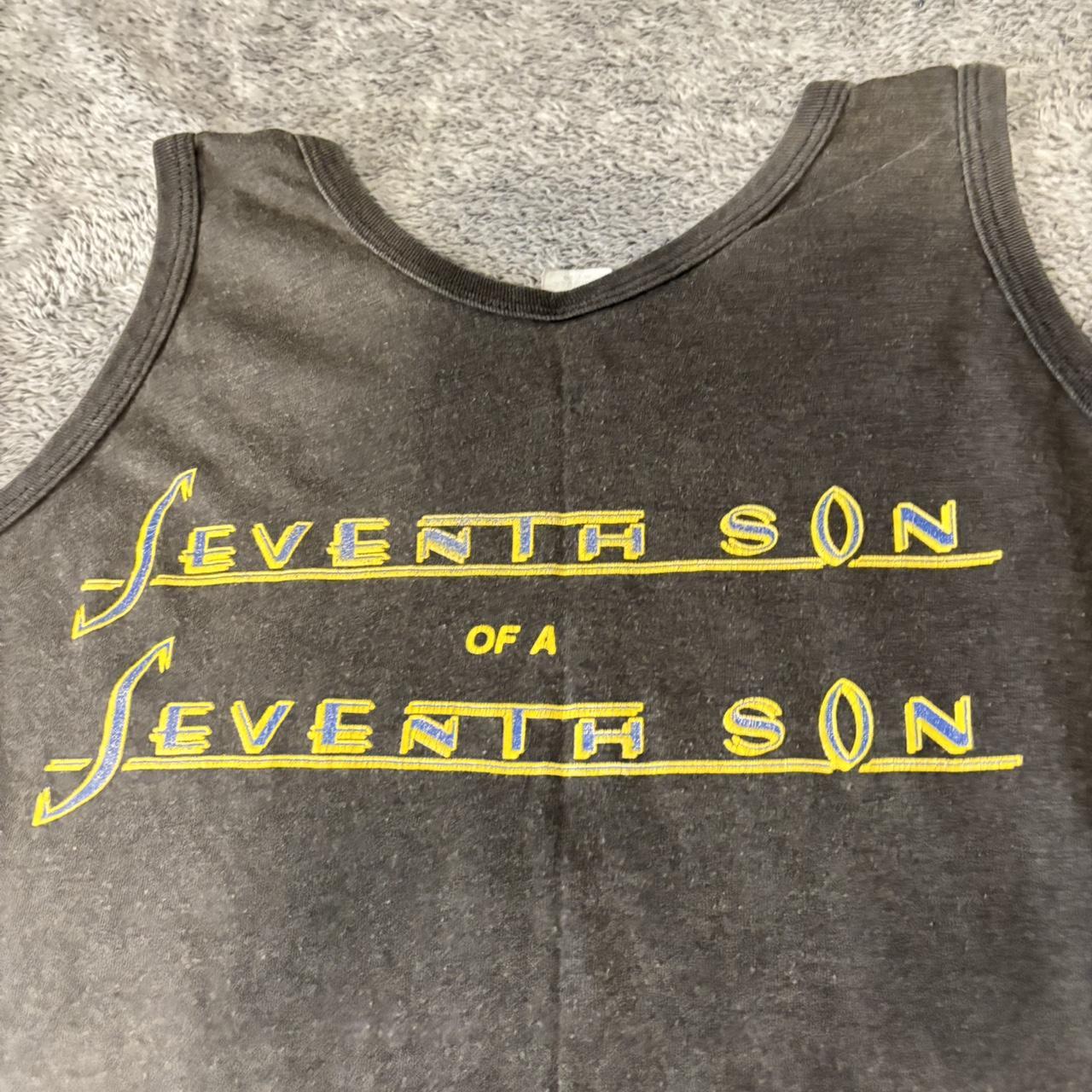 Men's Tank top - Black/Grey - M – Vintage 80s Iro… - image 3