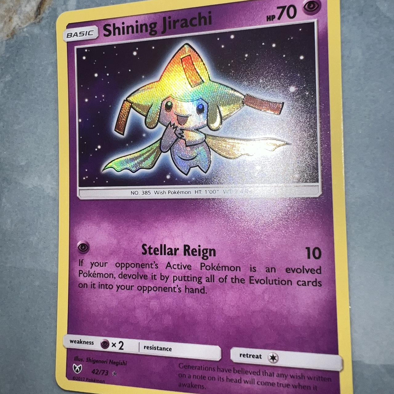 Pokemon Shining Jirachi popular