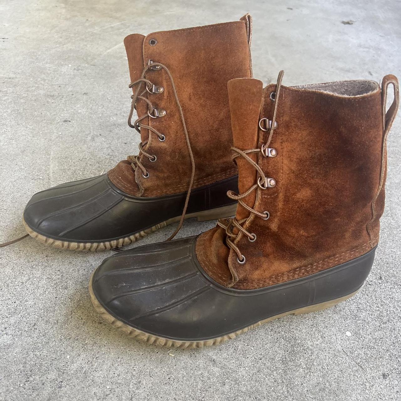 Vintage Lacrosse bean boots🔥🔥 Made in USA, fits like... - Depop