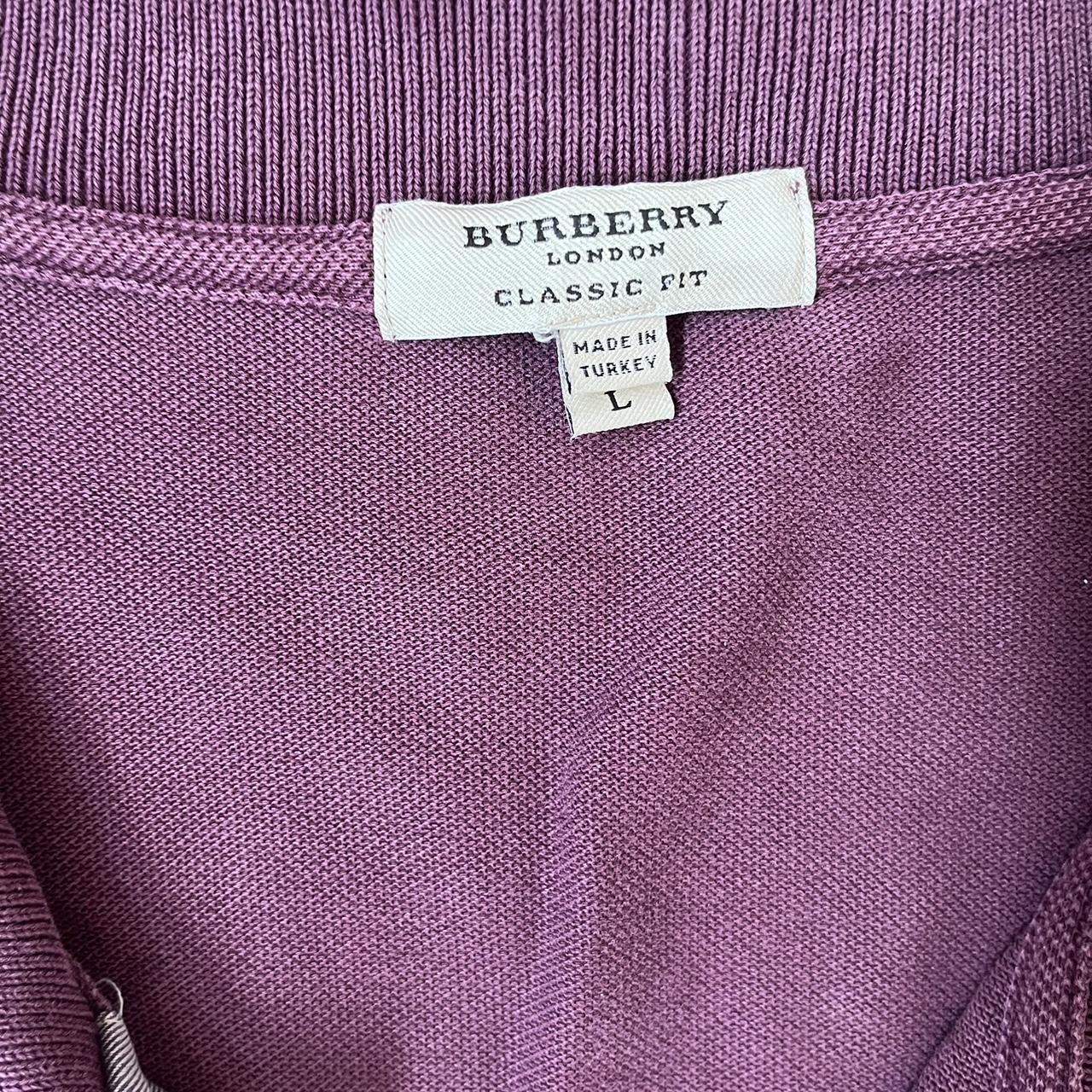 Vintage Burberry Golf Shirt Depop
