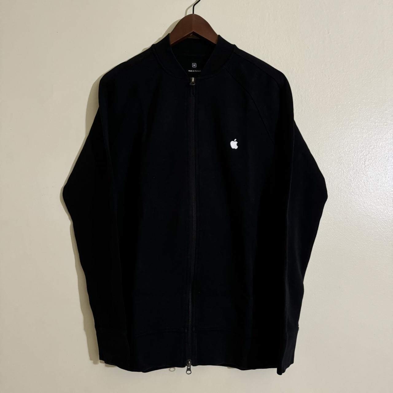 Black good Apple zip up jacket