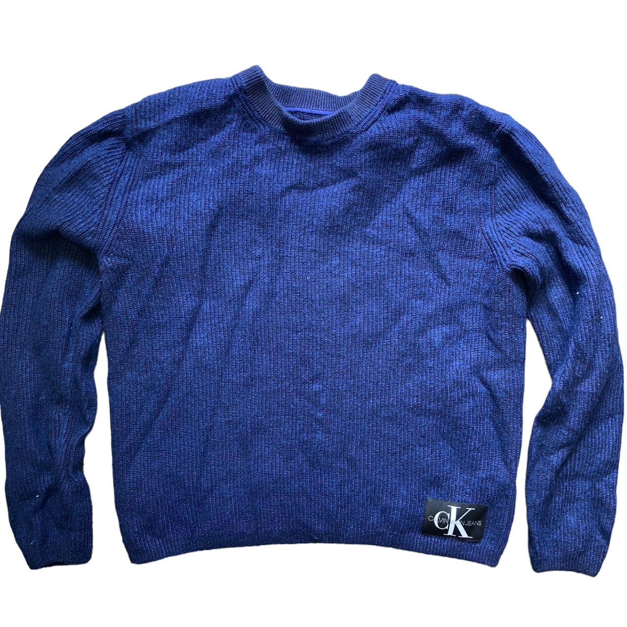 Calvin klein jumper outlet blue