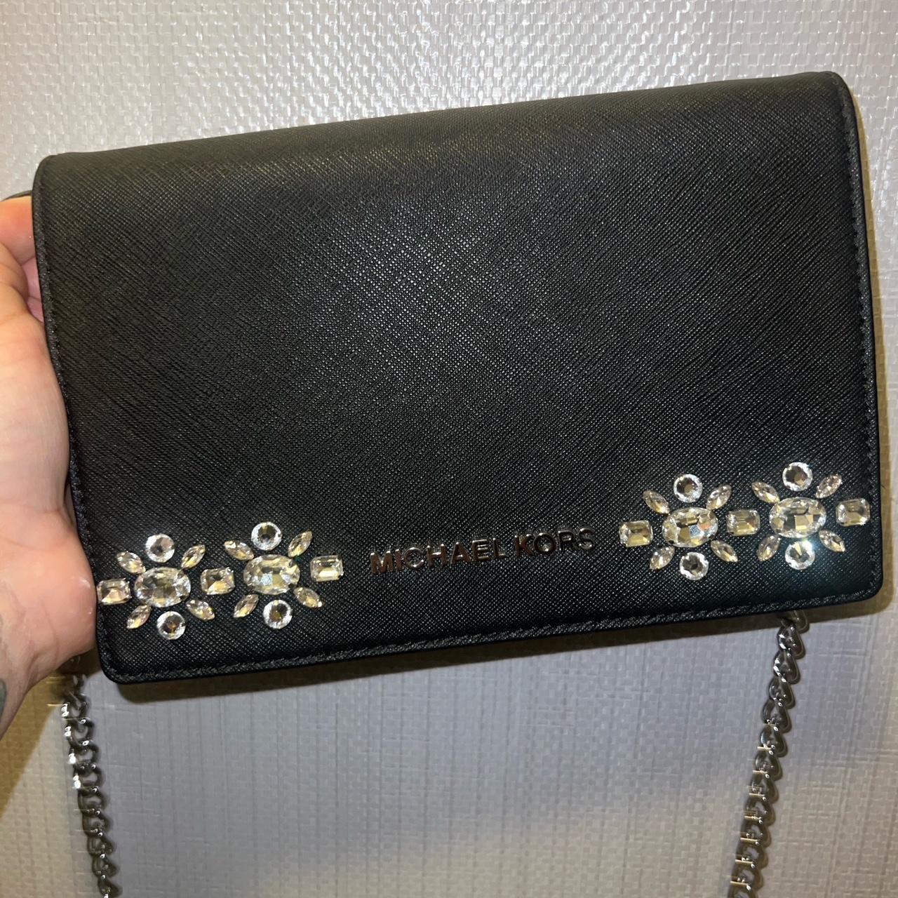 Michael kors purse with rhinestones best sale