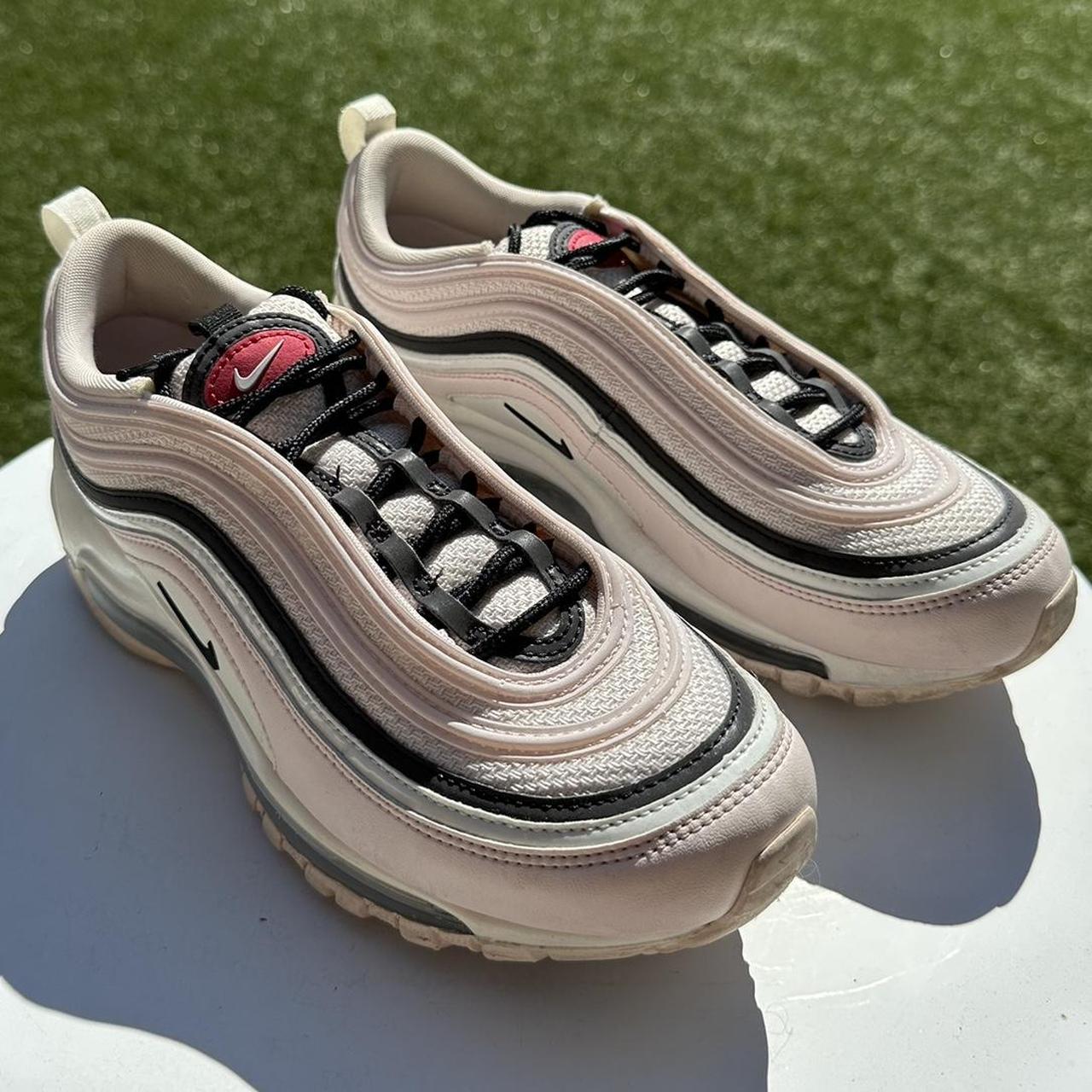 NIKE air max 97 Pink, size 9 (Retails for... - Depop