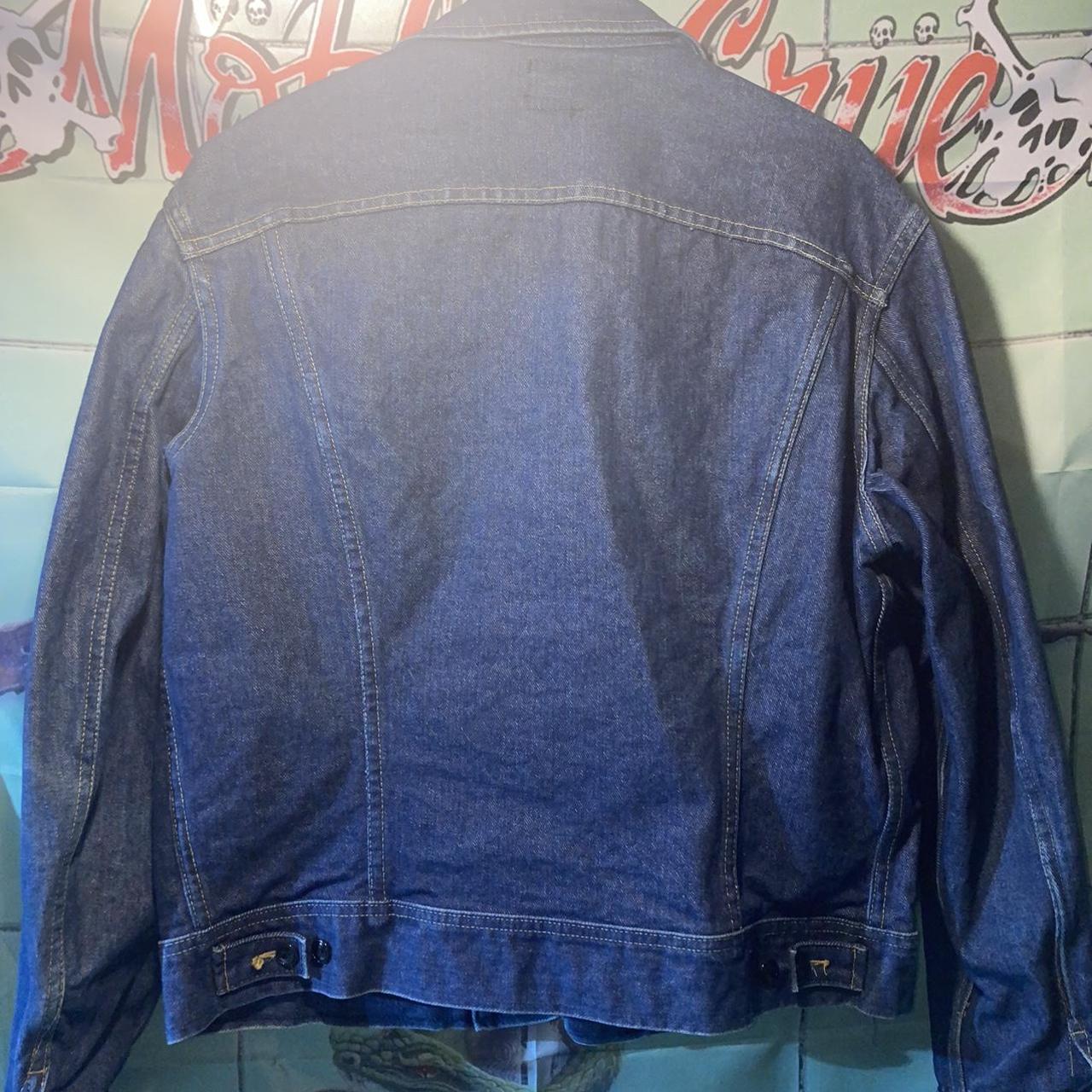 Vintage lees denim jacket size 42 long (Large) In... - Depop