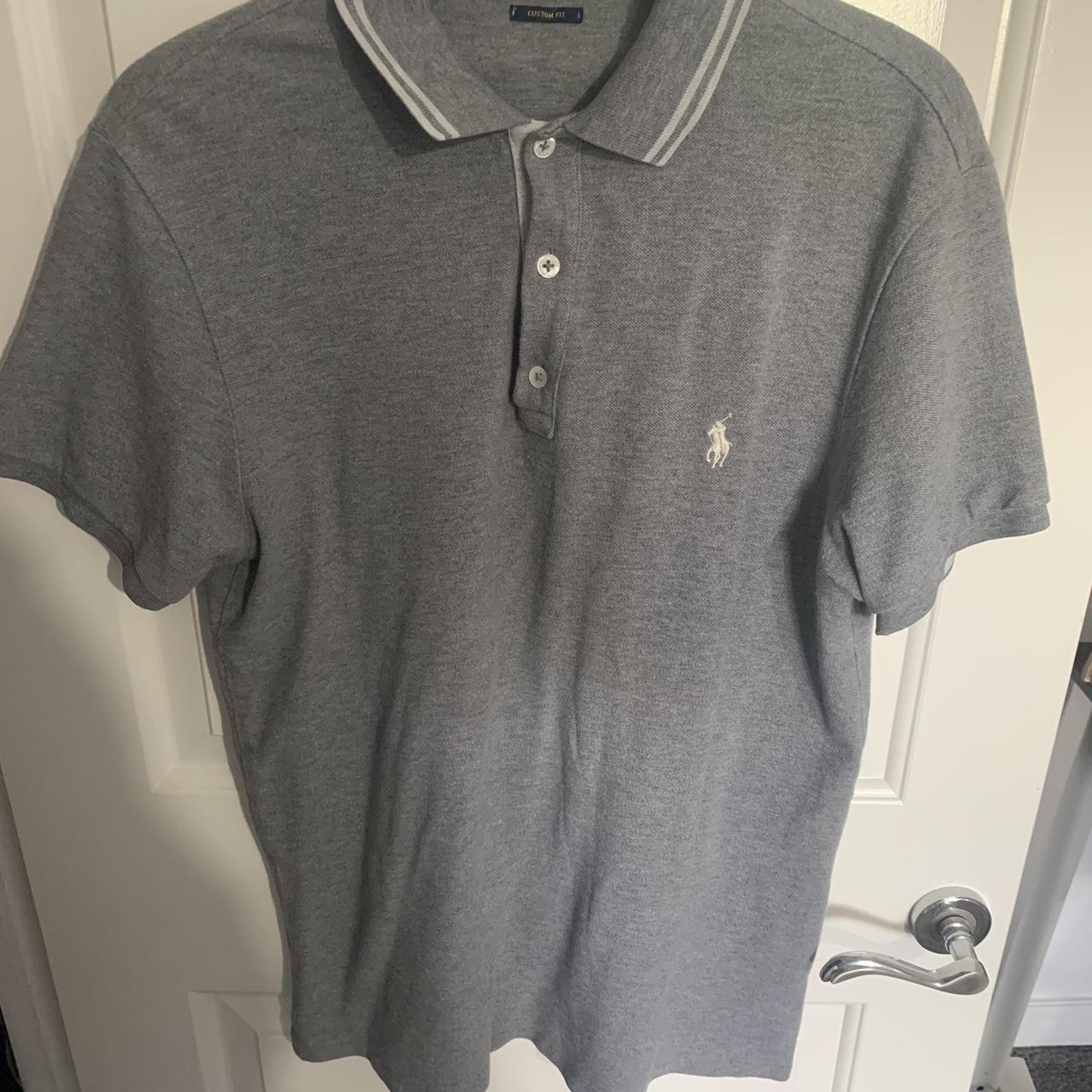 Nike BSBL Miami Marlins Polo Shirt Mens XL Gray - Depop