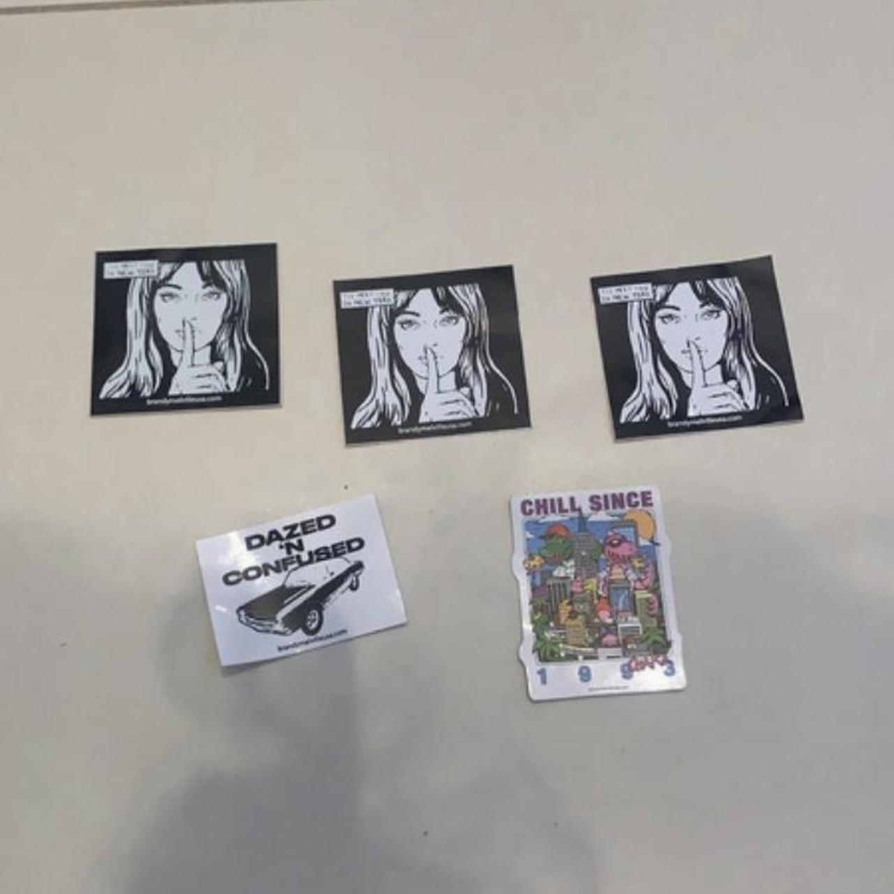 Brandy Melville Multi Stickers Depop