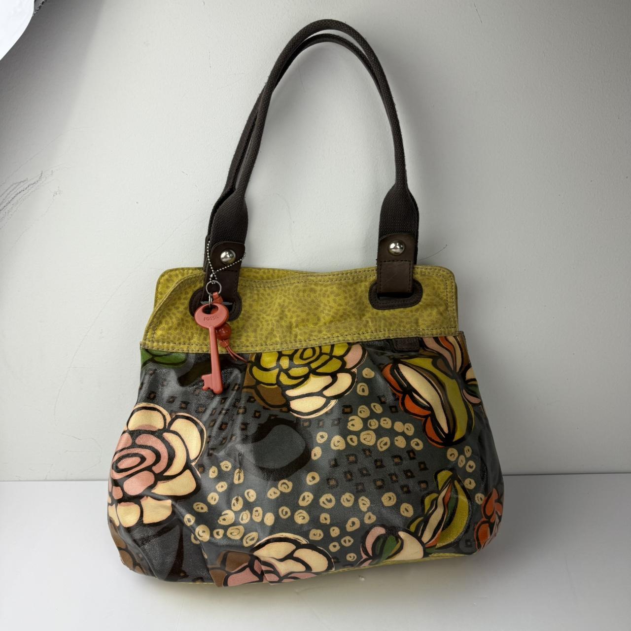 Fossil Women's Bag - Multi/Yellow – Fossil Key-Pe… - image 1