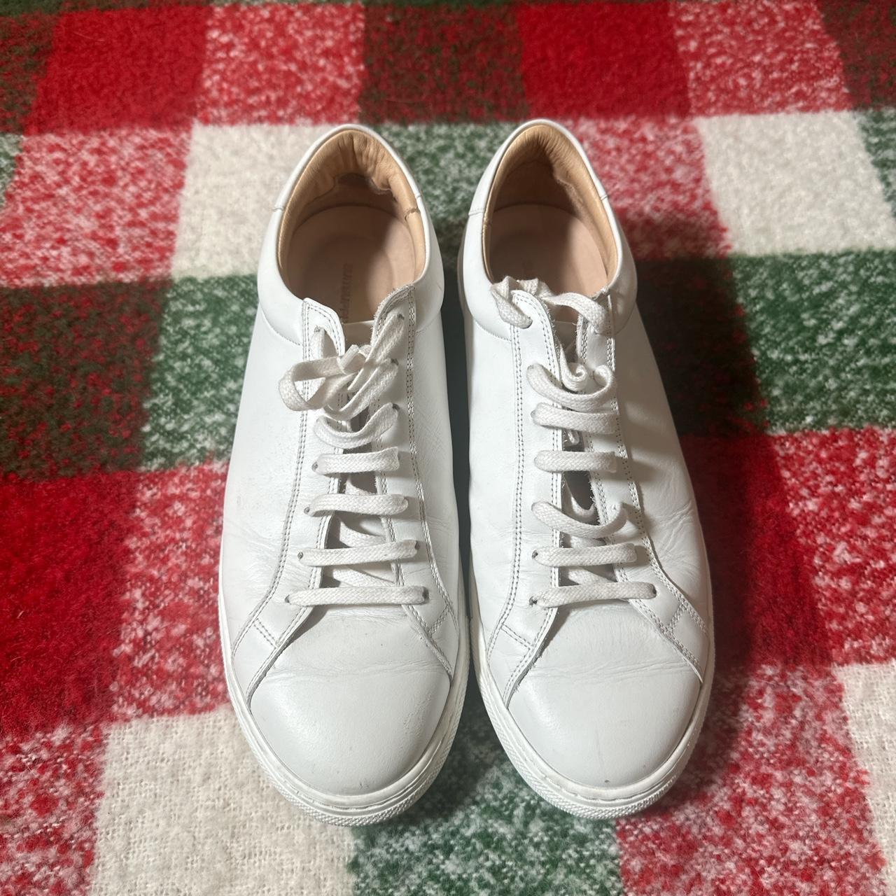 Size 43 (US size 10) White Suit Supply Leather Shoes... - Depop
