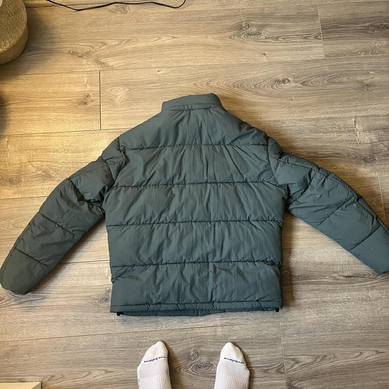 Zara Men's Green Jacket Depop