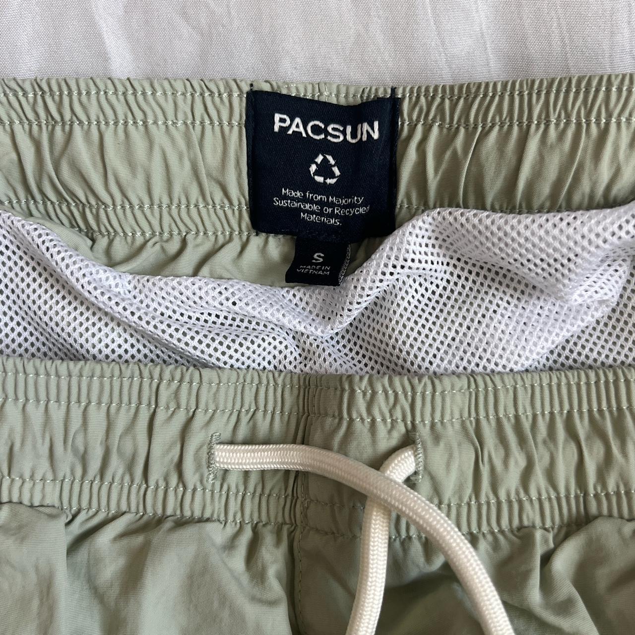 PacSun Men's Green Swimsuit-one-piece (3)