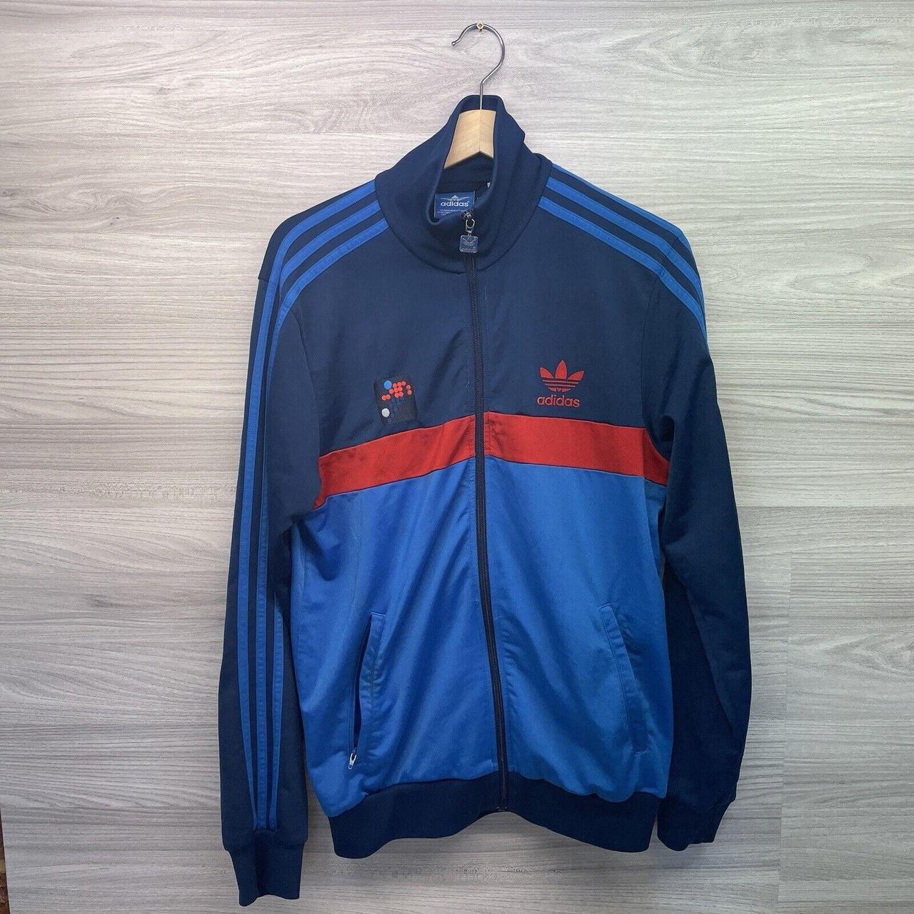 Adidas Men's Blue Jacket | Depop