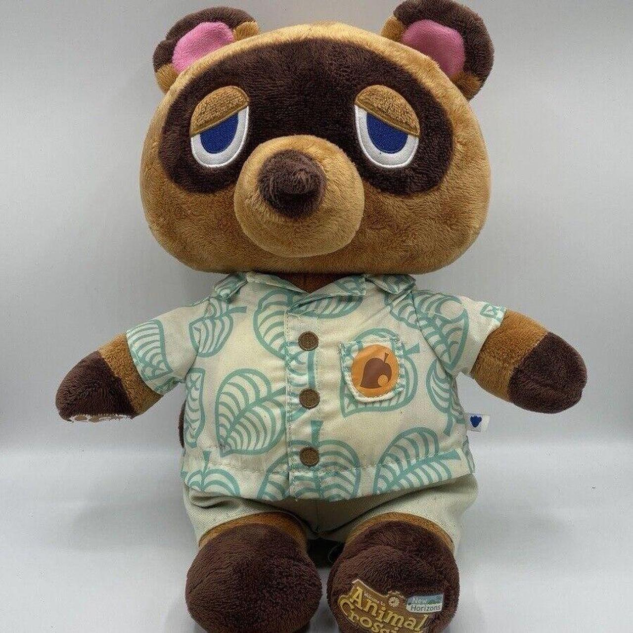 Tom Nook Build-a-Bear Plush Animal Crossing Nintendo... - Depop