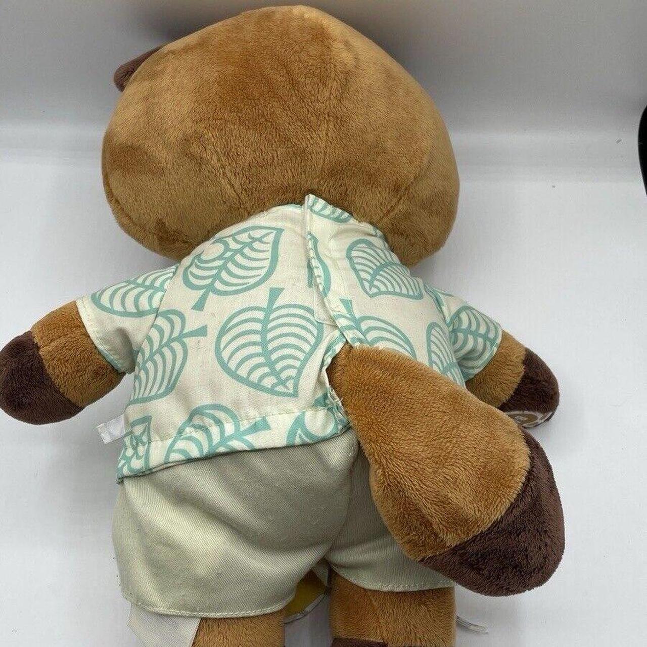 Tom Nook Build-a-Bear Plush Animal Crossing Nintendo... - Depop