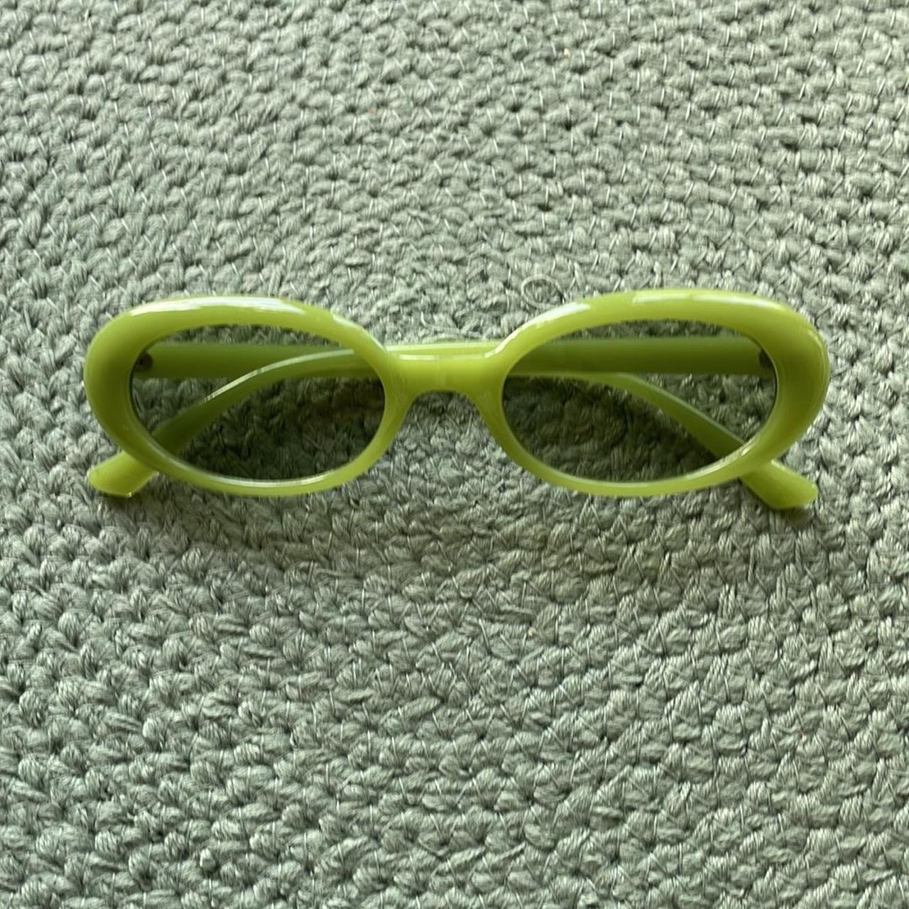 Women's Green Sunglasses Depop