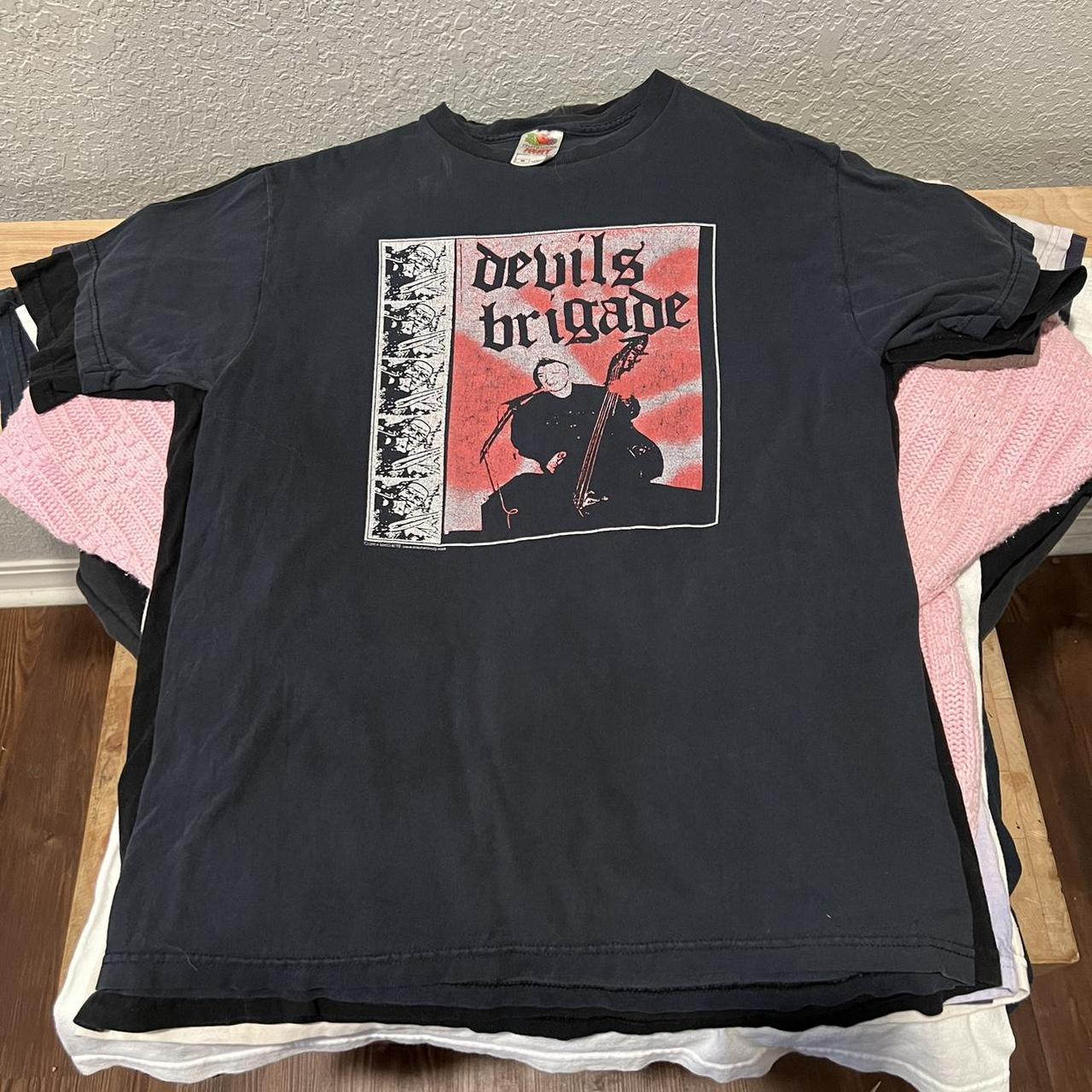Vintage 2004 Devils Brigade San Francisco Punk Band... - Depop