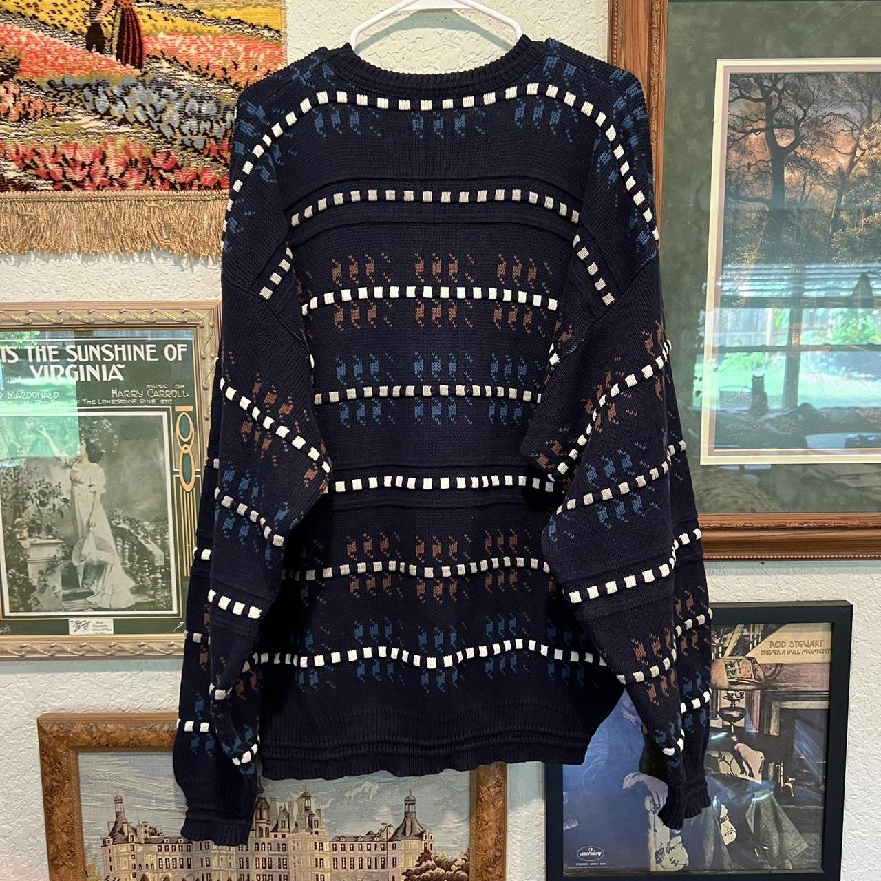 NWOT Vintage 80's/90's Colorful Jantzen Knit Sweater | Depop