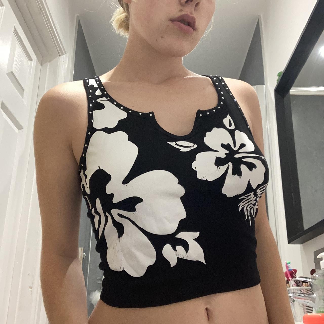 Delias Dollskill Hibiscus Flower Tank Top💘 Super Depop 3721