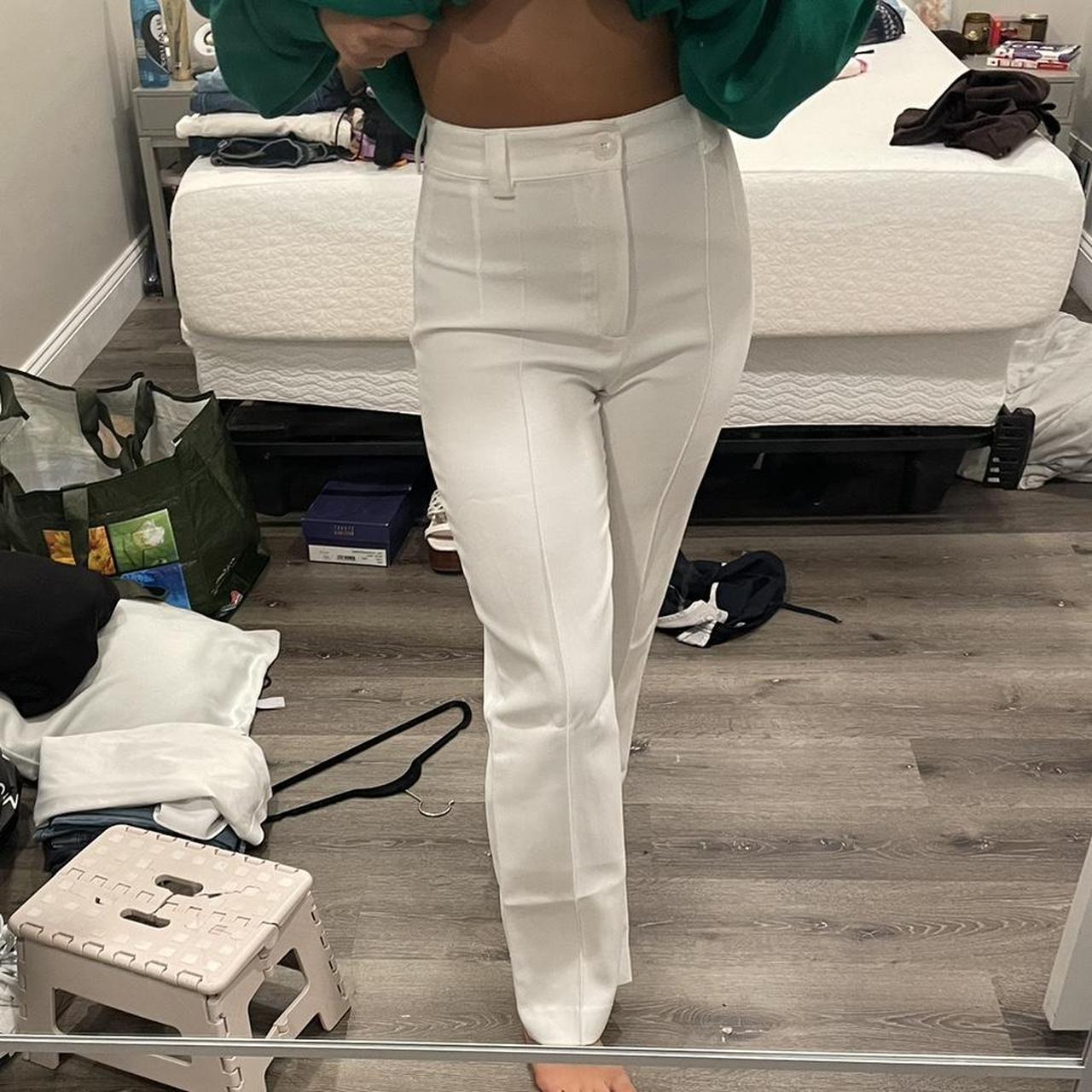 Zara full length francoise pants High waisted - Depop
