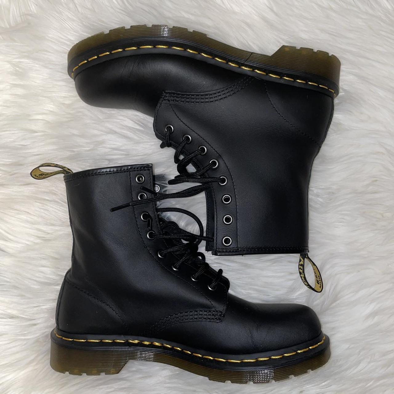 Like New Dr Martens 1460 Smooth Leather Boots Worn... - Depop