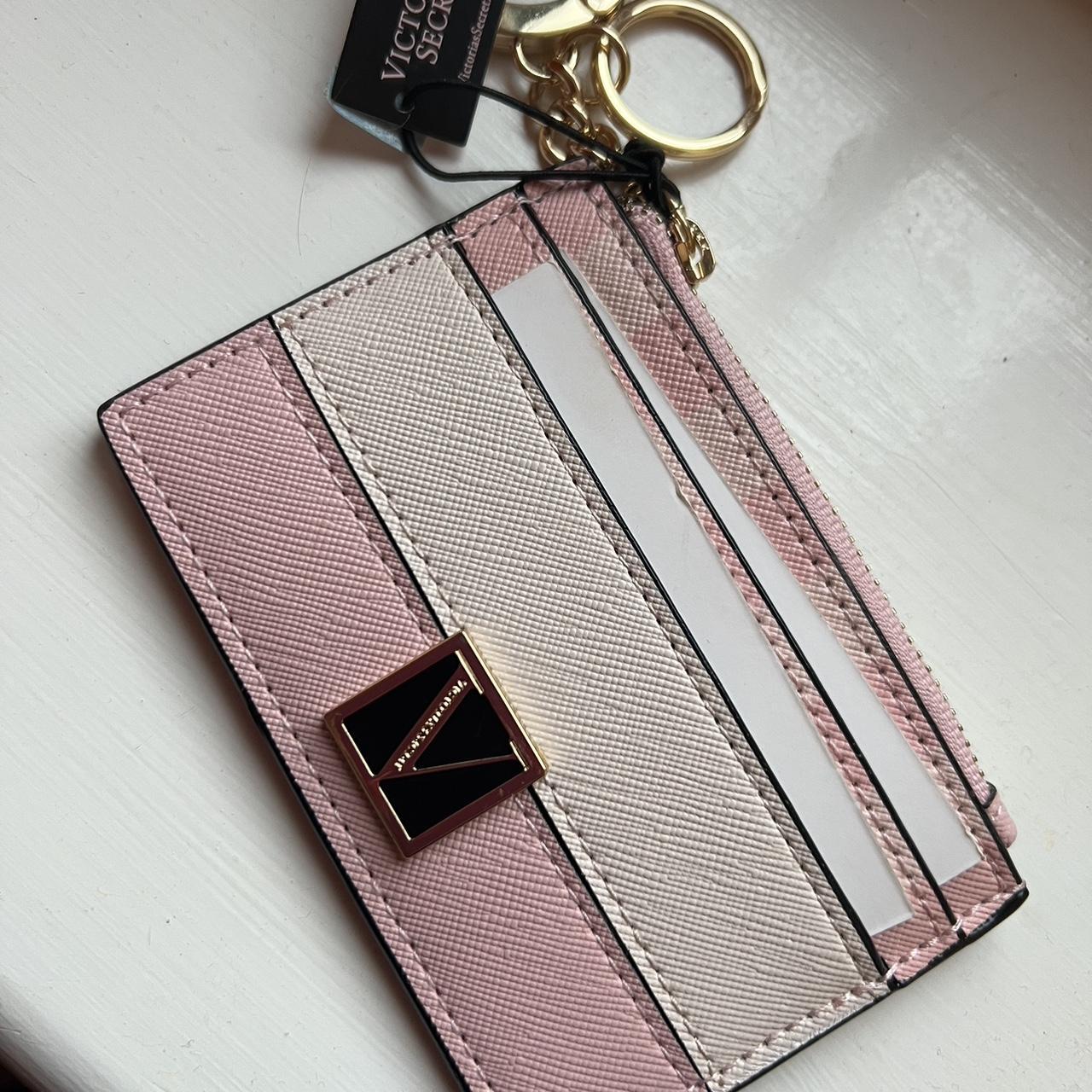 Victoria's Secret Women's White and Pink Walletpurses Depop