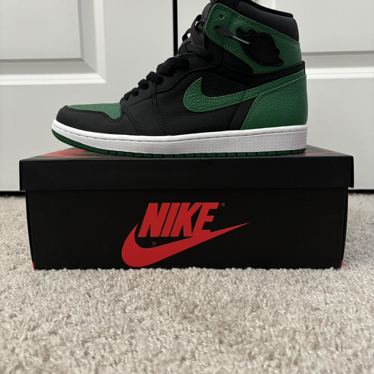 pine green jordan 1 size 7