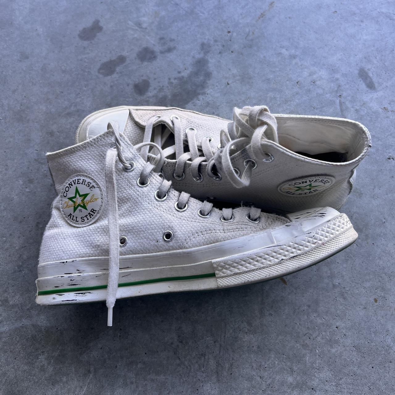 Worn Converse Chuck 70 High 'Breaking Down Depop