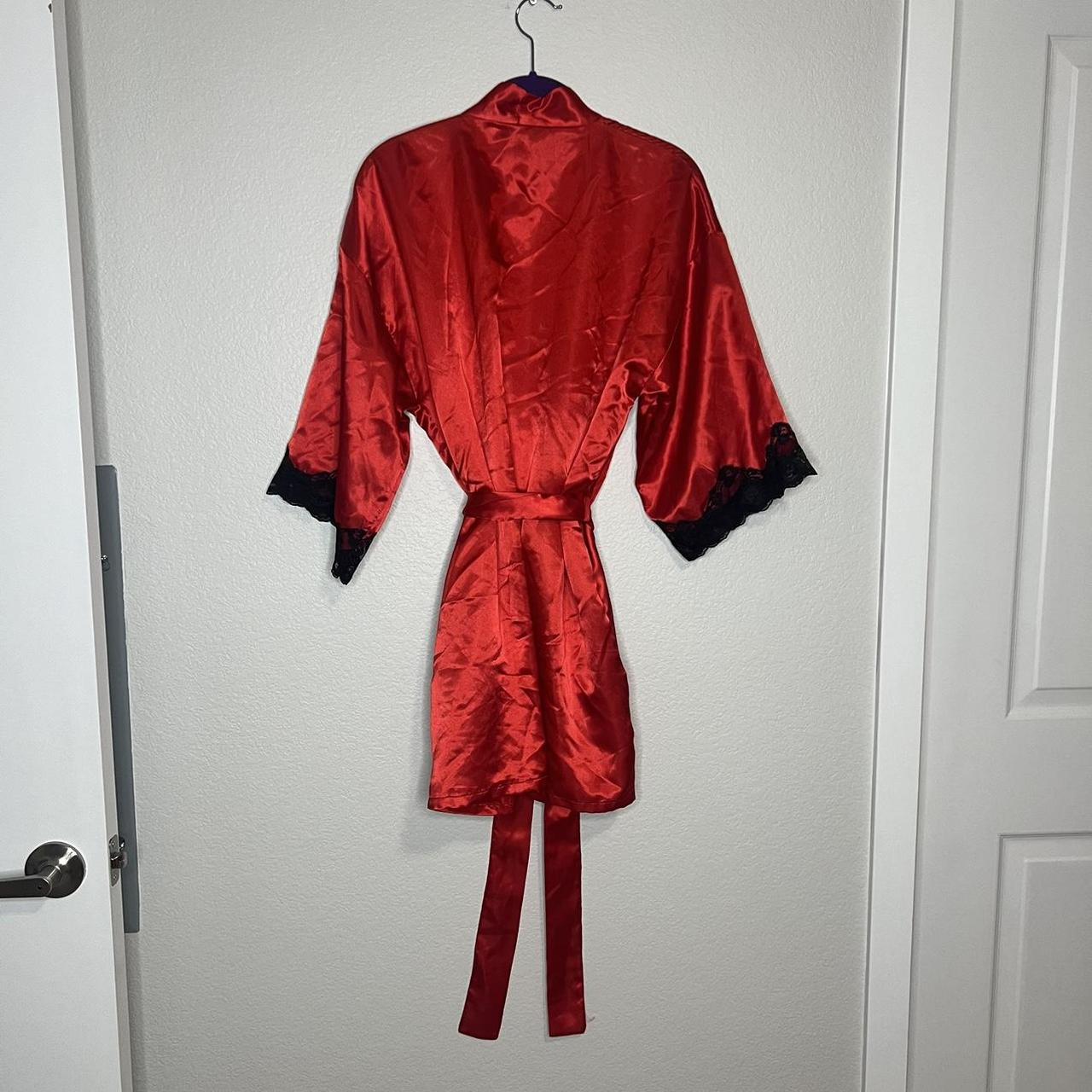 Fredericks of Hollywood Robe Pretty red robe with... - Depop