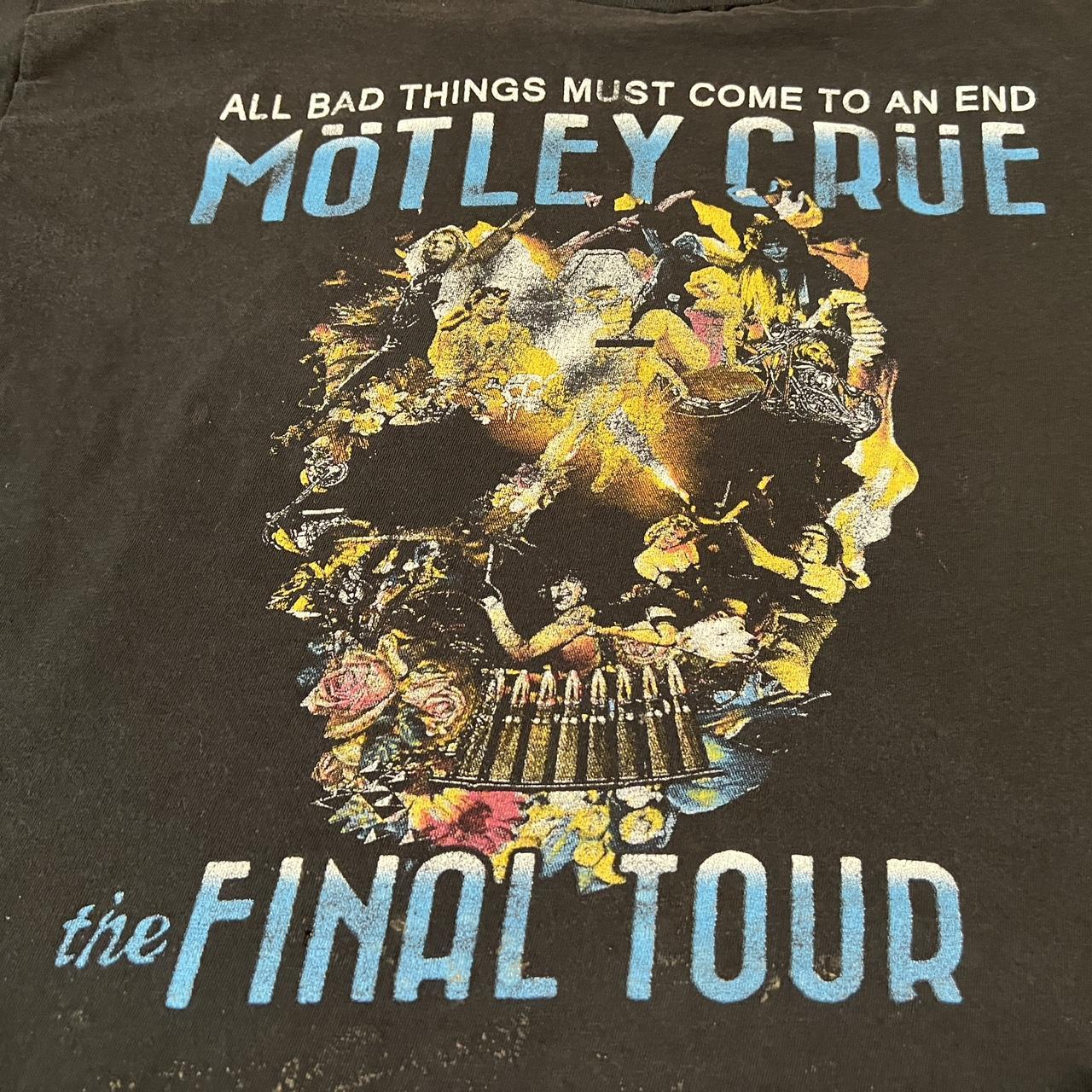 モトリークルー Tシャツ Motley Crue Final Tour 2014 2014 Motley Crue 