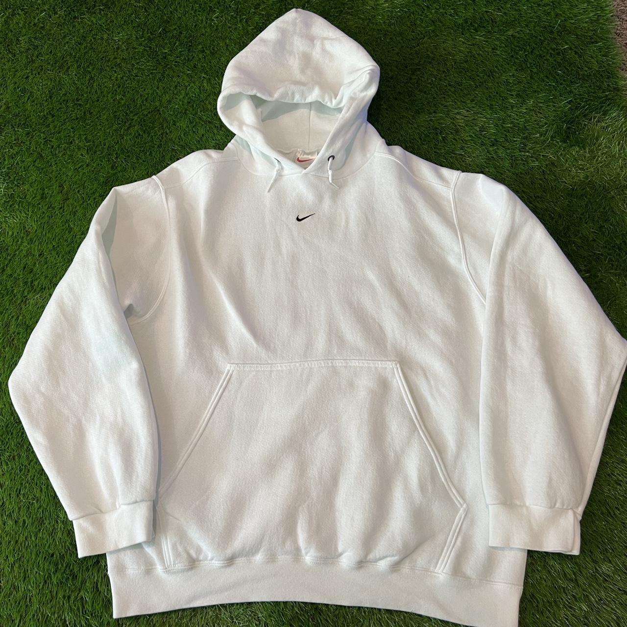vintage 90s nike center swoosh hoodie
