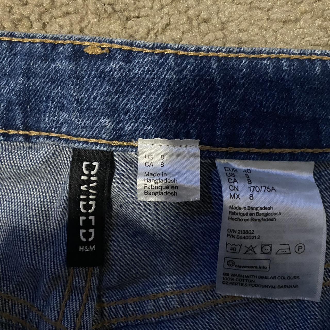 H&M Jeggings  Blue Size 4 ❗️PLEASE DM IF YOU HAVE - Depop