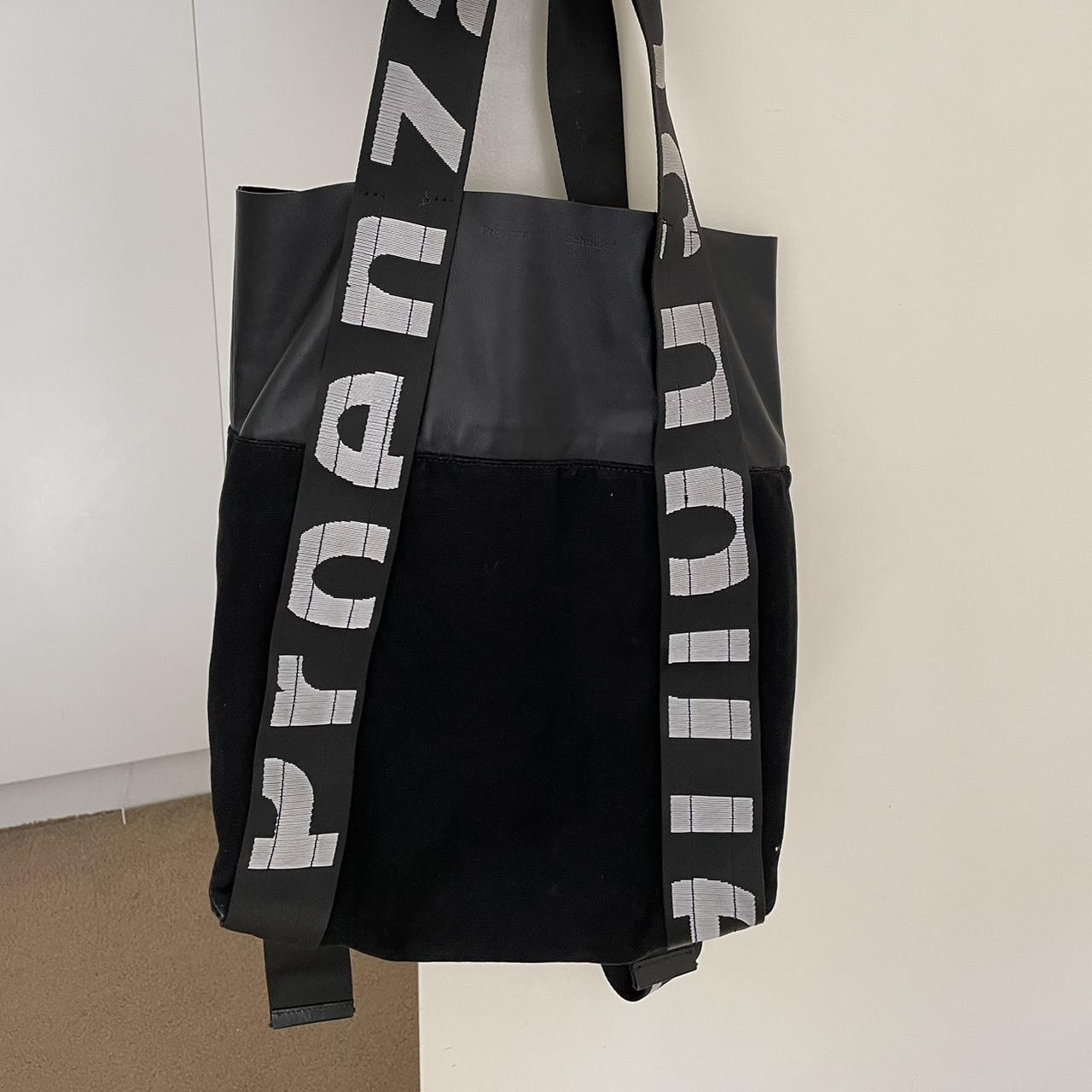 Proenza Schouler convertible backpack tote bag Black Depop