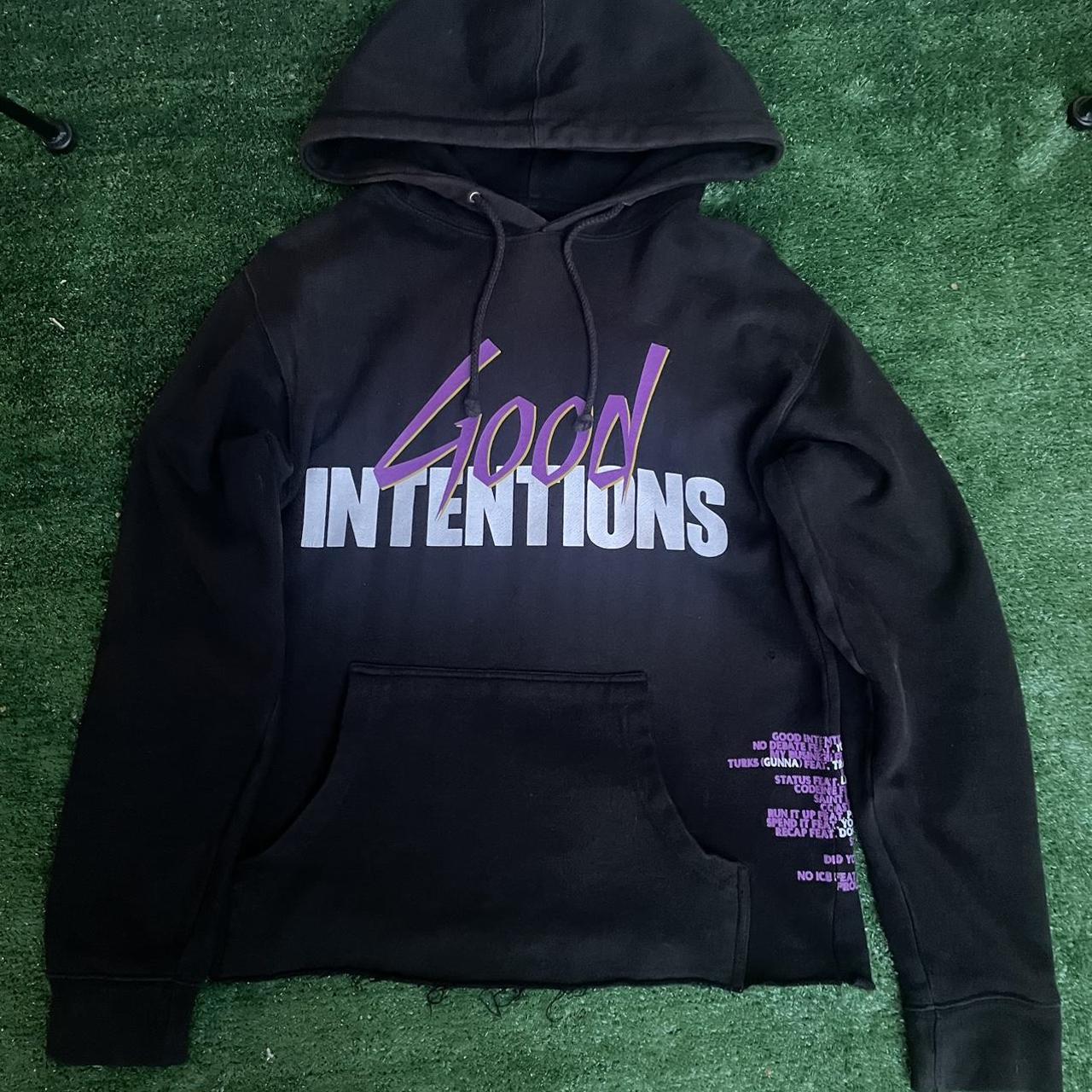 Shops Vlone Nav Hoodie Good Intentions